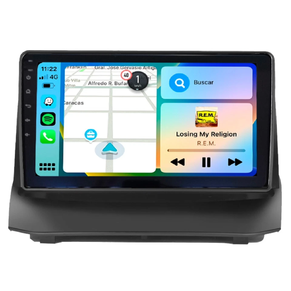 Autoradio Android Ford Fiesta 2009 2016 4GB ram 64GB rom -Telecamera HD