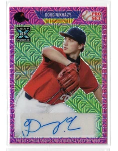 2021 Leaf Pro Set Metal PINK Mojo RC AUTO Doug Nikhazy! Rookie! Autograph! /7 - Picture 1 of 2