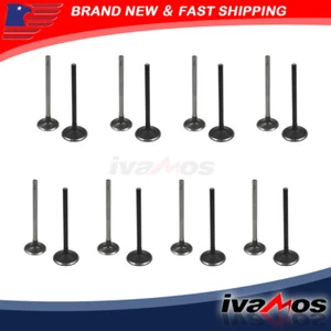 Exhaust and Intake Valves For Chevrolet Pontiac Saturn 2.2L 2.4L DOHC 2000-2012 - Picture 1 of 8