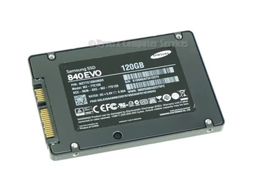 MZ-7TE120 GENUINE SAMSUNG SOLID STATE DRIVE 120GB 840EVO SATA (GRD A)(CA214) - Image 1 of 2