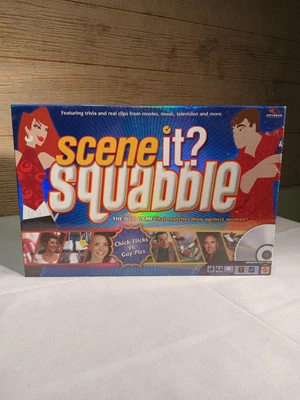 NEW SEALED Scene it? Squabble DVD game that matches Men against Women  - Image 1 of 4