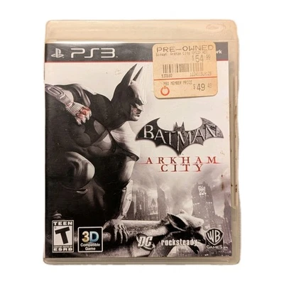 Batman Arkham City PlayStation 3 PS3 CIB Video Game DC Rocksteady Tested  - Image 1 of 4
