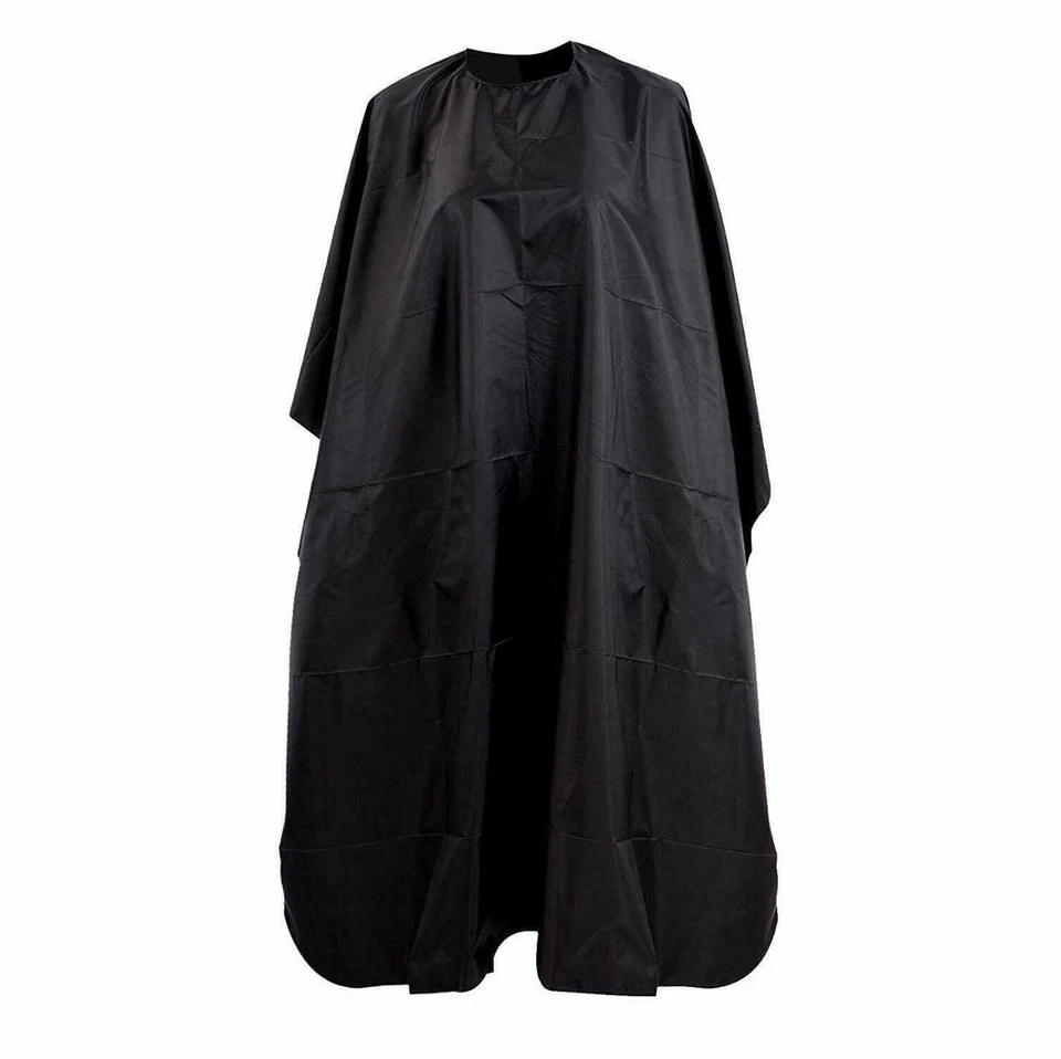 AUSSIE WARDROBE COLLECTION 3 x Black Hairdressing Hair Cutting Cape Barber Hairdresser Salon Gown