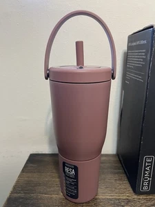 BrüMate Resa 35oz 100% Auslaufsicher Reisebecher mit Griff & Strohhalm Rose Taupe - Bild 1 von 18