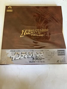 Laserdisc LD - Indiana Jones Trilogy Box Set - Japan W/Obi PILF-1560 - Picture 1 of 6