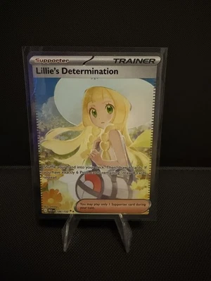Lillie's Determination - 184/132 - Special Illustration Rare NM, English Mega Ev - Image 1 of 2
