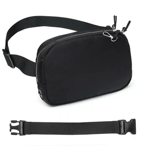 2 Way Zipper Mini Belt Bag for Women, RFID Small Fanny Pack, Womens Fashion W... - Picture 1 of 6