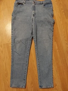 Vintage Lee Riders Jeans Damen 16 W/M High Waist Tapered Leg/Baumwolle Hergestellt in den USA - Bild 1 von 11