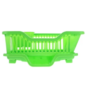 1 Set Kitchen Dish Draining Rack Household Dish Drainer Simple Style Bowl Basket - Picture 1 of 12