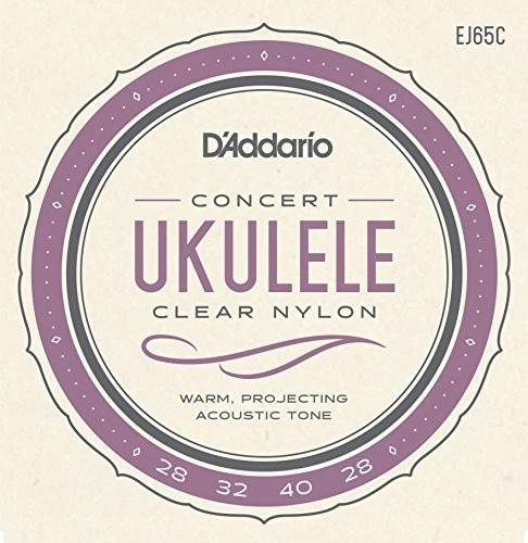 D'Addario EJ65C Pro-Arté Custom Extruded NylonUkulele Strings, Concert - Image 1 of 1