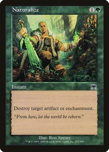 (2x) NATURALIZE - Onslaught – MTG Magic the Gathering Card - Common - Picture 1 of 5