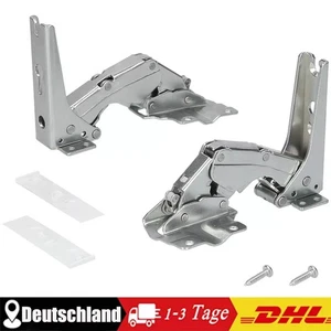 Set cerniera cerniera porta adatto per Hettich 2FV25 2165 41,5 3306 5.0 3702 - Foto 1 di 7