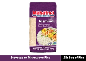 Mahatma Jasmine Rice, 2lb Bag of Rice, Thai, Indian, or Cambodian Fragrant - Picture 1 of 6