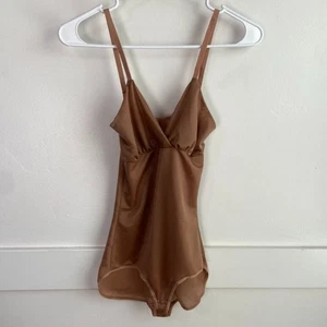 NWOT Skims Sienna Simply Bare Bodysuit Brief With Snaps Size XS - Picture 1 of 7