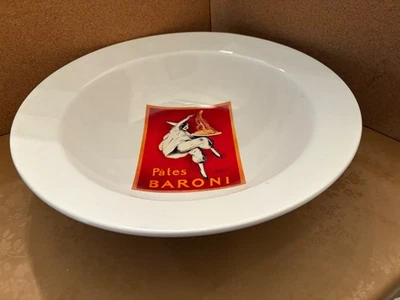 PÓSTERS VINTAGE Pottery Barn borde 13" ensalada / tazón para servir pasta - retirado Foto 1 de 4