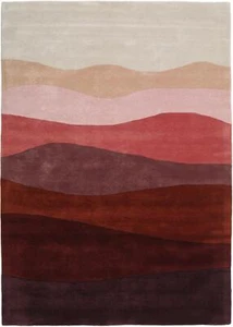 Hand-Tufted Multicolor Wool Area Rug – Stylish Rectangle Rug for Bedroom - Picture 1 of 22