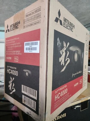 Mitsubishi HC4000 DLP HD Projector  Brand New In Box - Image 1 of 2