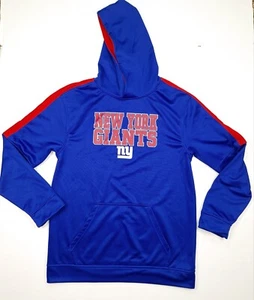 NFL Team Apparel Boy's New York Giants Blue Hoodie Youth Extra Large 16/18 - Picture 1 of 5