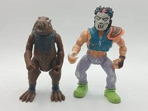 Figuras de acción de colección TMNT Master Splinter 1989 + Casey Jones 1990 - Imagen 1 de 9