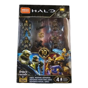 Mega Construx HALO UNSC Marine Defense Set Pro Builders 94 PCS GFT67 - Picture 1 of 14