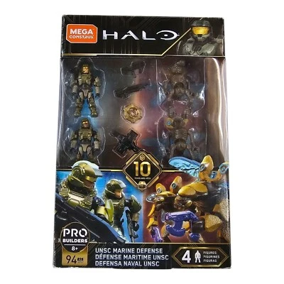 Mega Construx HALO UNSC Marine Defense Set Pro Builders 94 PCS GFT67 - Image 1 of 4