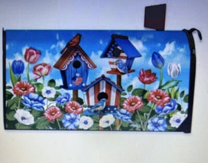 American Birdhouses Summer Magnetic Mailbox Cover - Briarwood Lane - NEW - Picture 1 of 4