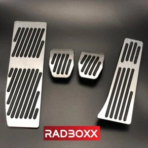 ✅Sport Pedale Pedalkappen für BMW E46 E90 E91 E93 E87 E36 Z3 M SCHALTER 4tlg NEU - Bild 1 von 8