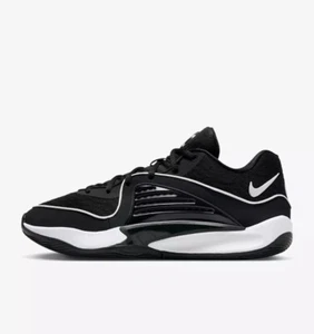 Nike Men KD 16 TB Promo Black White Size 14 Oreo Basketball Shoe FN7091-001 - Picture 1 of 6