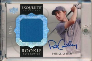 Patrick Cantlay 2013 Exquisite Collection Rookie Patch Auto not /175 is RC /25 ! - Picture 1 of 2