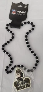 New Orleans Saints Forever Collectibles Sir Saint Believe Dat Mardi Gras Beads - Picture 1 of 4