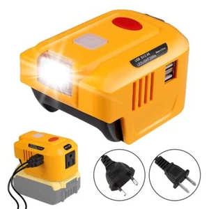 For Dewalt Battery Inverter Generator DC 20V To AC 110V/220V Inverter Power LED - Picture 1 of 10