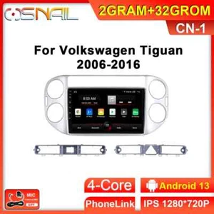 Reproductor de video GPS navegación 2006-2016 Android radio auto coche para Volkswagen Tiguan 1 NF 2006-2016 - Imagen 1 de 28