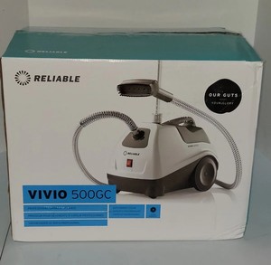 reliable vivio 500gc garment steamer in white