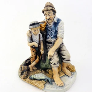 NATURECRAFT Figurine "Granddad's Yarn" #809 Made England 8" tall NEW NEVER SOLD - Picture 1 of 4