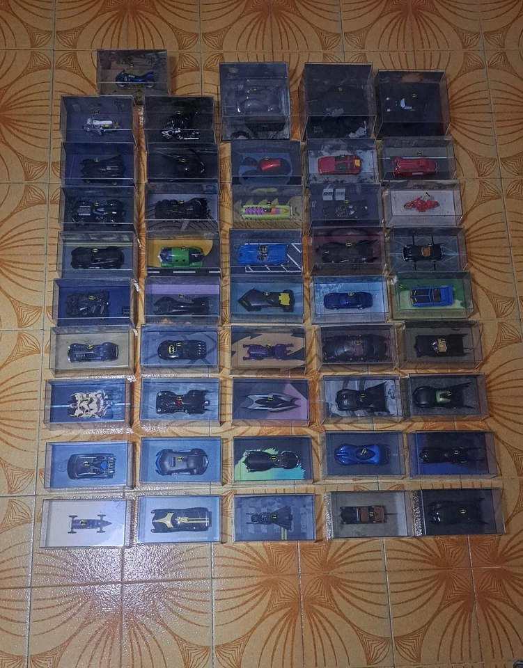 Batman Auto Colletion Eaglemoss 46 Pezzi - Immagine 1 di 4