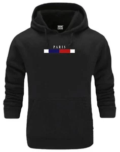 Paris Hoodie Casualwear Casual Clothing City of Lights Eiffel Tower Fun Gift Top - Picture 1 of 4