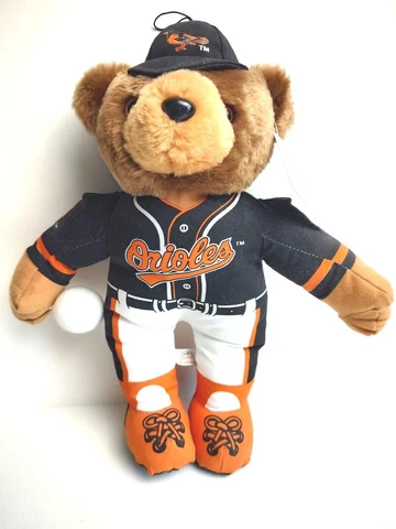 Baltimore Orioles Vintage NFL Good Stuff Bear Plush Stuffed Animal Cover