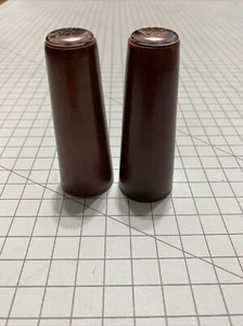 Salero y pimentero Nasco de colección obras maestras en madera MCM buen estado - Imagen 1 de 5