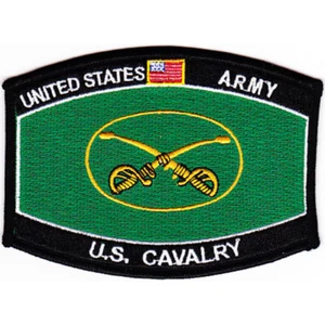 Cavalry Regiment Crossed Sabers Ballcap Patch - Bild 1 von 6
