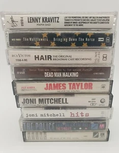 Lot of 9 Cassette Tapes - Sting Police Wallflower + More UNTESTED - Picture 1 of 18