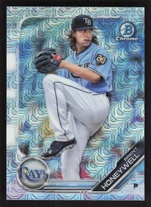 2019 Bowman #BCP-88 Brent Honeywell Chrome Prospects Mojo Refractors Rays - Picture 1 of 2