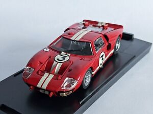 BANG 7082 Ford GT40 #3 Le Mans 66 Red 1/43 Scale