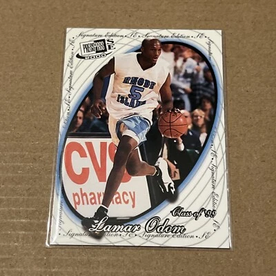 2000 Press Pass Signature Edition - #33 Lamar Odom (RC) Rhode Island - Image 1 of 2