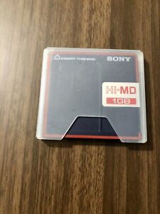 Sony Hi-MD Mini Disc 1GB w/case