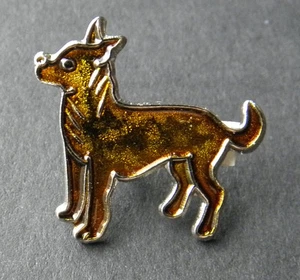CHIHUAHUA DOG ANIMAL LAPEL PIN BADGE 7/8 INCH - Picture 1 of 1