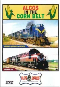 Alcos in the Corn Belt DVD NEW Plets Indiana Hi-Rail KB&S Railroad IC CSX UP CR - Picture 1 of 1