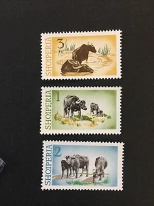 Albania #957-61 , MLH, Cow, - Picture 1 of 2