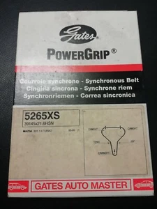 Correa de distribución Gates PowerGrip 5265XS para Mazda MAZDA 323 III (BF) 1,6 GT Turbo - Imagen 1 de 5