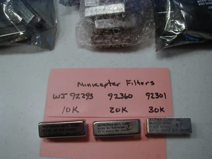 WJ Miniature Crystal Filter 10,20,30K BW, 21.4 MHz The hard to get ones!!! NOS - Picture 1 of 1