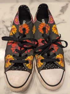 converse all star Women's Floral Size 8 - Picture 1 of 5